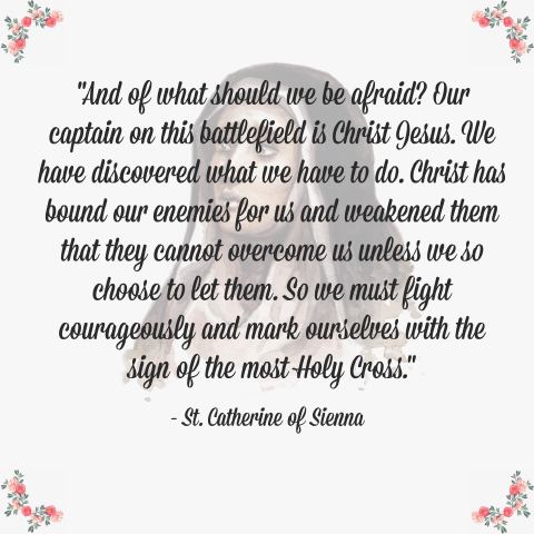 St. Catherine Of Siena Quote