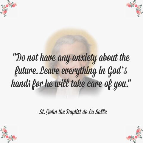 St. John the Baptist de La Salle Quote