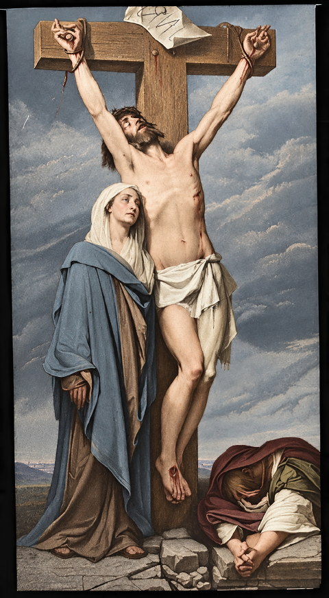 Mary-with-her-crucified-Son