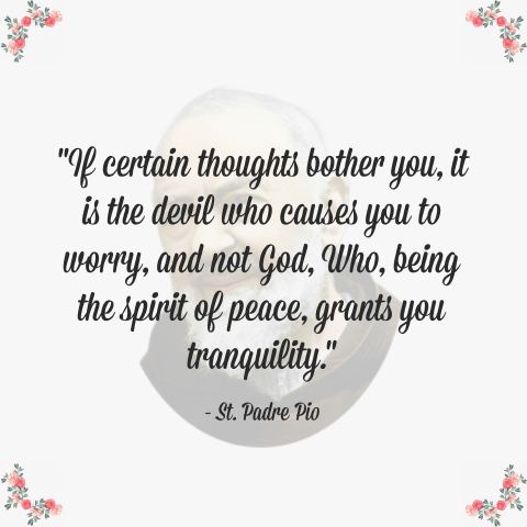 Padre Pio Quote