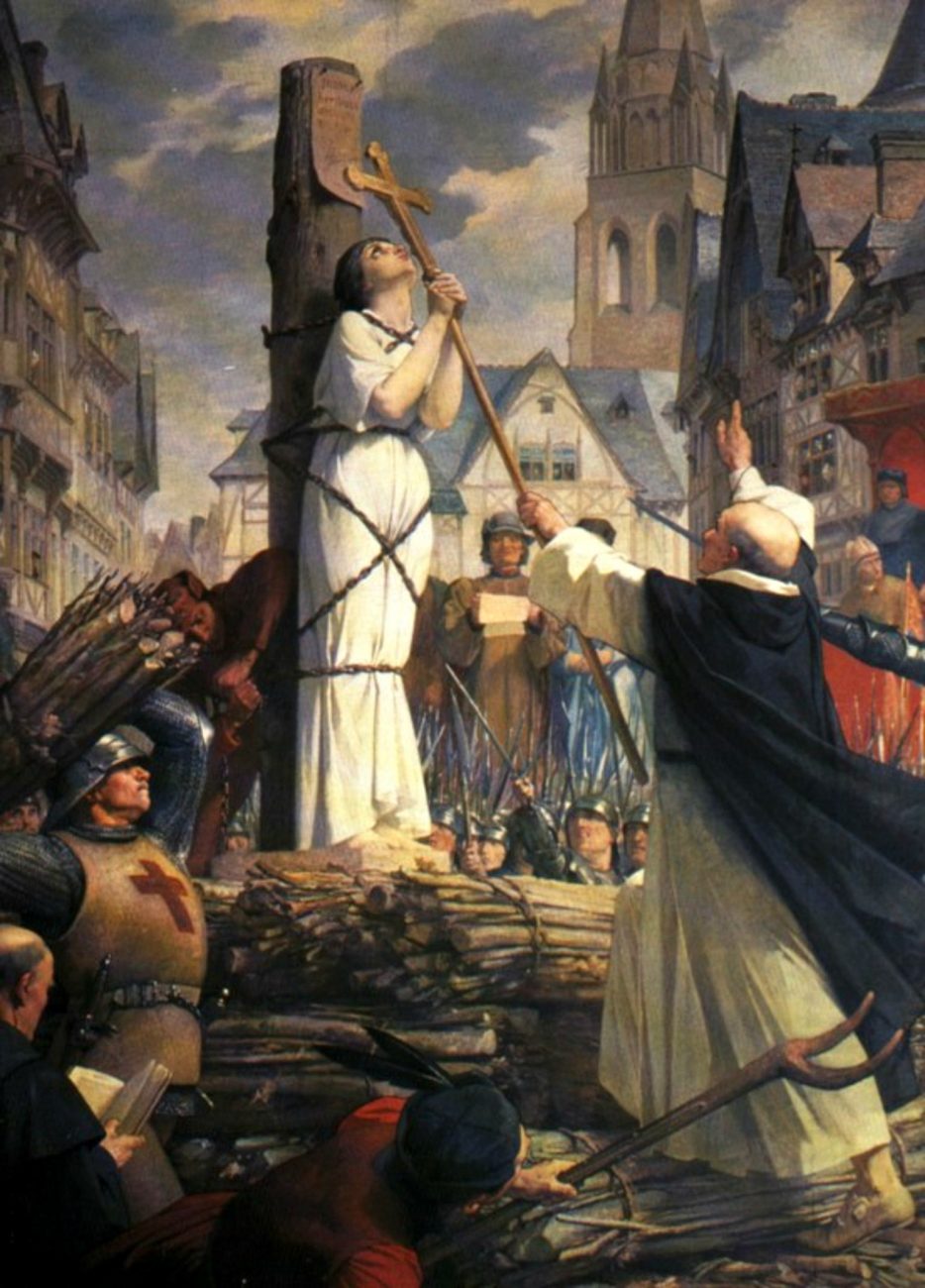 Joan Of Arc At The Stake